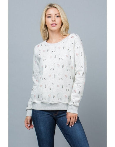 Comfy Llama Alpaca Sweatshirt - Soft Crewneck Fleece Sweatshirt with Llama Sweater - Animal Lover Gift - Alpaca Sweatshirt -