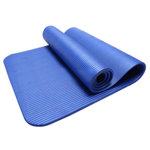 173 x 61 x 1cm 10MM Thick Yoga mats fitness environmental tasteless Lose Weight Exercise fitness yoga gymnastics mats Indoor #E0